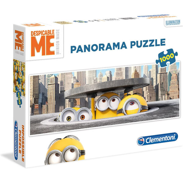 Clementoni Despicable Me Minion Made Panorama Puzzle No 39373 1000 pieces jigsaw box