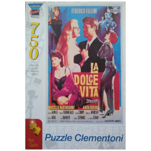 Clementoni La Dolce Vita Film Poster Art. 30712 750 pieces jigsaw box