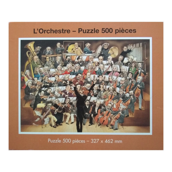 Editions Henry Lemoine L'Orchestre Orchestra 500 pieces jigsaw box