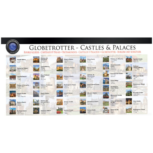 Eurographics Globetrotter Castles and Palaces 6000 0762 Jigsaw Key