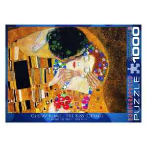Eurographics Gustav Klimt The Kiss Detail 1000 pieces jigsaw box