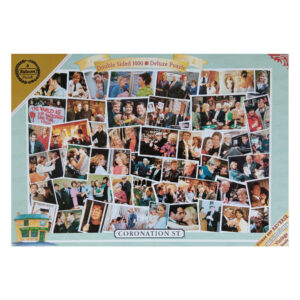 Falcon Coronation Street Double Sided Deluxe Puzzle No 3892 1000 pieces jigsaw box