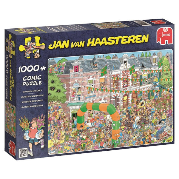Falcon Nijmegen Marches by Jan Van Haasteren19034 1000 pieces jigsaw box