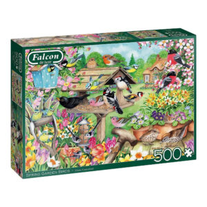 Falcon Spring Garden Birds Claire Comerford 11280 500 pieces jigsaw box