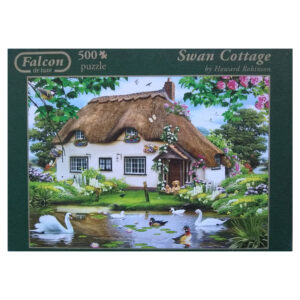 Falcon Swan Cottage Howard Robinson 11014 500 pieces jigsaw box