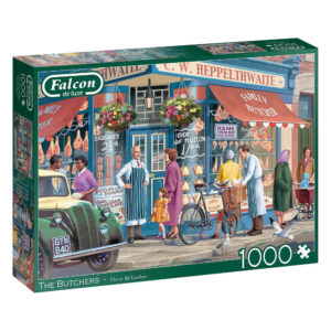 Falcon The Butchers Victor McLindon 11372 1000 pieces jigsaw box