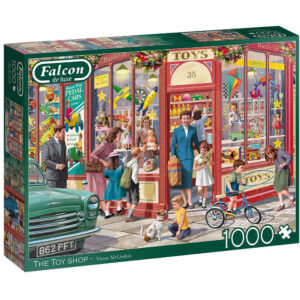 Falcon The Toy Shop 11284 Jigsaw Box Nostalgic Scene by Victor McLindon