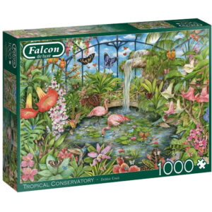 Falcon Tropical Conservatory 11295 Jigsaw Box by Debbie Cook