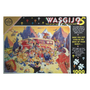Falcon Wasgij Original 5 Late Booking Graham Thompson 10073 1000 pieces jigsaw box