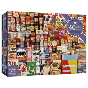 Piecing Together - Shopping Basket - 40 large pieces