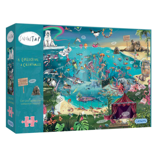 Gibsons A Collective of Creatures G7131 1000 pieces jigsaw box