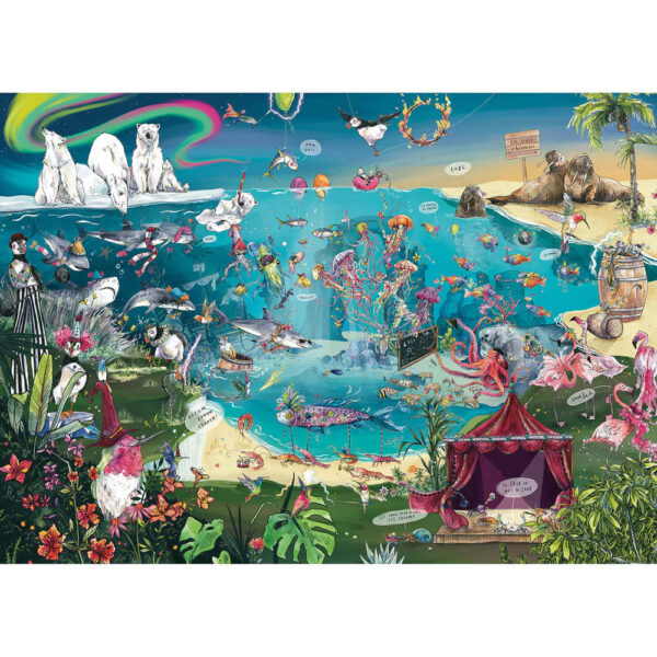 Gibsons A Collective of Creatures G7131 1000 pieces jigsaw image