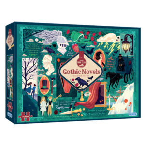 Gibsons Gothic Novels Book Club Paula Zorite G7123 1000 pieces jigsaw box