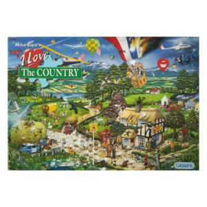 Gibsons I Love the Country Mike Jupp G576 1000 pieces jigsaw box
