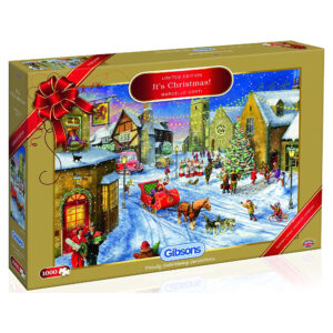 Gibsons It's Christmas Marcello Corti G2015 1000 pieces jigsaw box