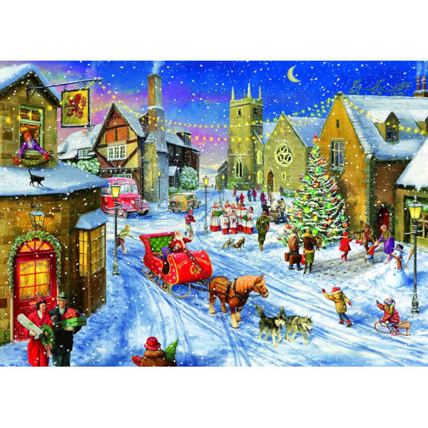 Gibsons It's Christmas Marcello Corti G2015 jigsaw image