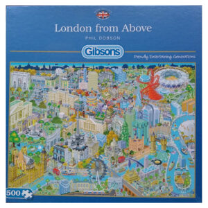 Gibsons London from Above Phil Dobson G3052 500 pieces jigsaw box