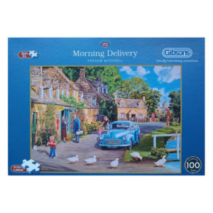 Gibsons Morning Delivery Milkman Scene by Trevor Mitchell G3536 500XL pieces jigsaw box