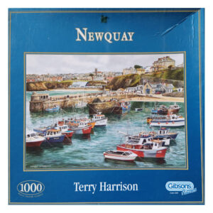 Gibsons Newquay Terry Harrison G487 1000 pieces jigsaw box