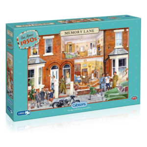 Gibsons Our House 1950s Steve Noon G7058 1000 pieces jigsaw box