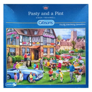 Gibsons Pasty and a Pint Simon Treadwell G6119 1000 pieces jigsaw box