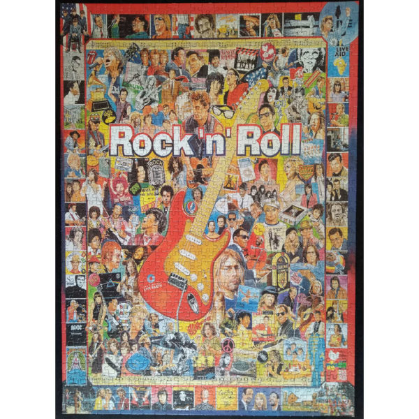 Gibsons Rock n Roll Jigsaw G7006 Complete