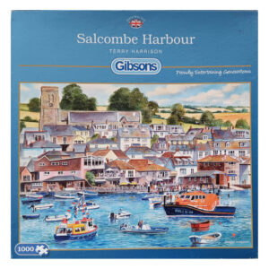 Gibsons Salcombe Harbour G6152 Terry Harrison 1000 pieces jigsaw box