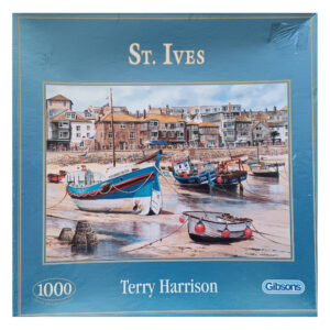 Gibsons St Ives Terry Harrison G821 1000 pieces jigsaw box