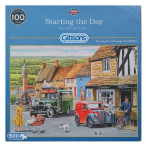 Gibsons Starting The Day 500 Piece Jigsaw Puzzle Trevor Mitchell Brand New 