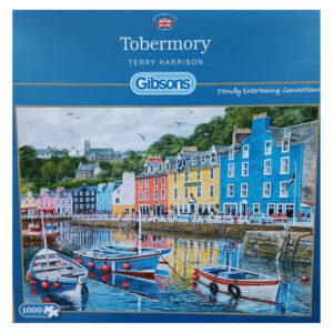Gibsons Tobermory Terry Harrison G6058 1000 pieces jigsaw box