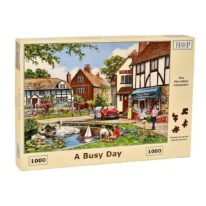 HOP A Busy Day Keith Stapleton 1000 pieces jigsaw box