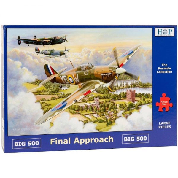 HOP Final Approach Fighter Planes Big 500 Jigsaw Box