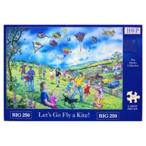 HOP Let's Go Fly A Kite The Darley Collection by Ray Cresswell 250XL pieces Big50 jigsaw box