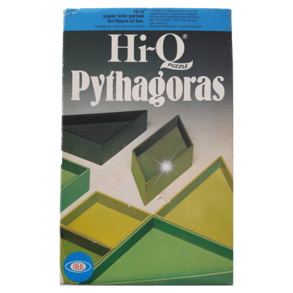 Emporium Ideal Hi Q Pythagorus 1975 Vintage Game Box