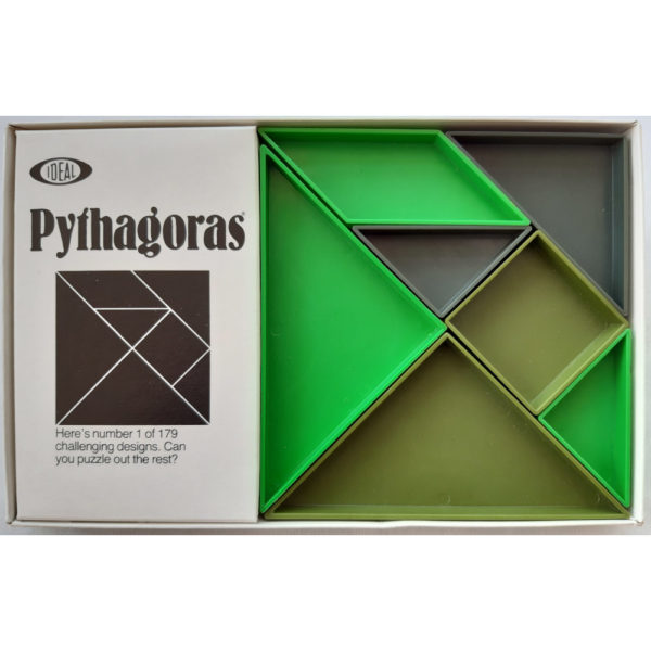 Ideal Hi Q Pythagorus 1975 Vintage Game Contents
