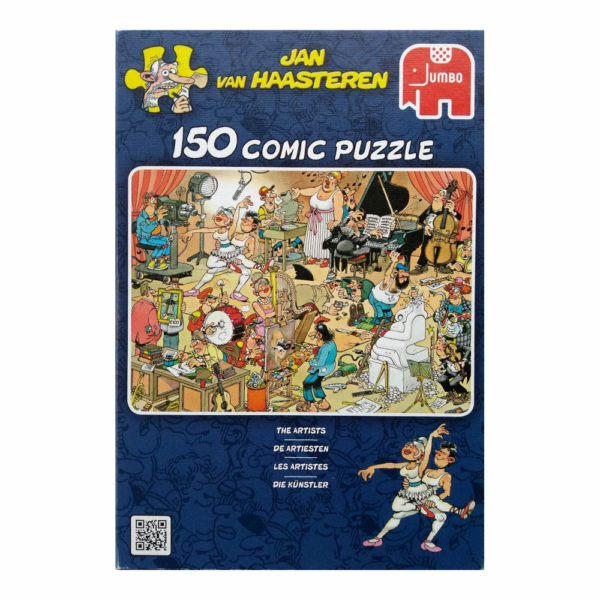 Jumbo The Artists Jan Van Haasteren Comic Puzzle Jigsaw Box