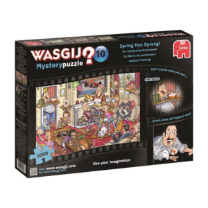 Jumbo Wasgij Mystery 10 Spring Has Sprung 17406 1000 pieces jigsaw box