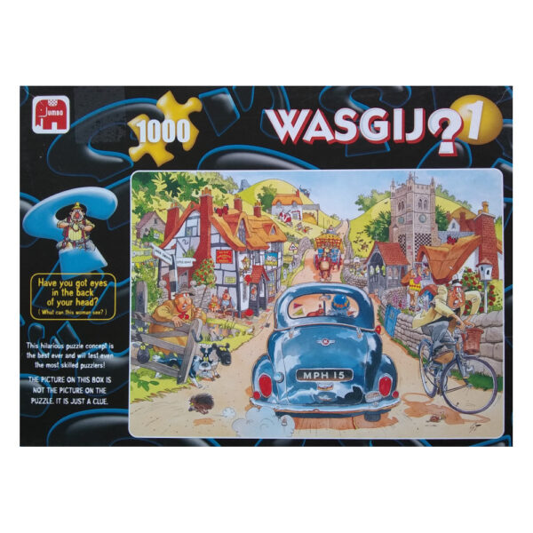 Jumbo Wasgij Original 1 Sunday Drivers 1000 pieces jigsaw box