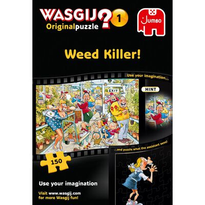 Jumbo Wasgij Original 1 Weed Killer 150 pieces jigsaw box