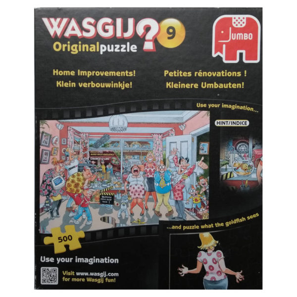 Jumbo Wasgij Original 9 Home Improvements Jigsaw Box TV Makeover Show Scene