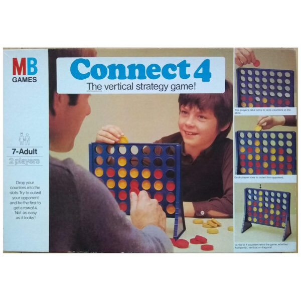 MB Games Connect 4 Game 1976 Box