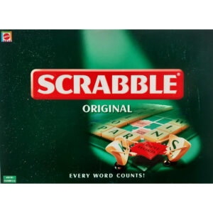 Mattel Games Scrabble Original 2003 Box