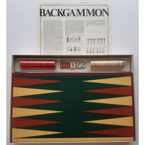 Michael Stanfield Backgammon Game Board Contents