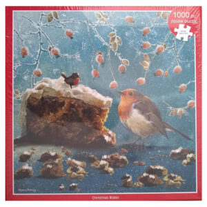 Otter House Christmas Robin Pollyanna Pickering Collection 7442 1000 pieces jigsaw box