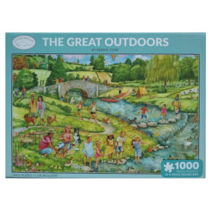 Otter House The Great Outdoors Debbie Cook 1000 pieces Jigsaw Box