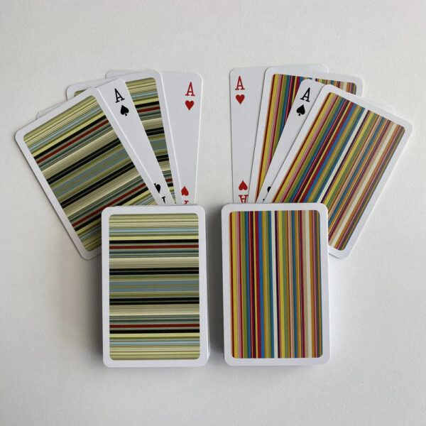 Piatnik Stripes Bridge Doubles Playing Cards P2611 Contents