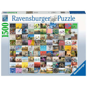Ravensburger 99 bicycles and more 160075 1500 pieces jigsaw box