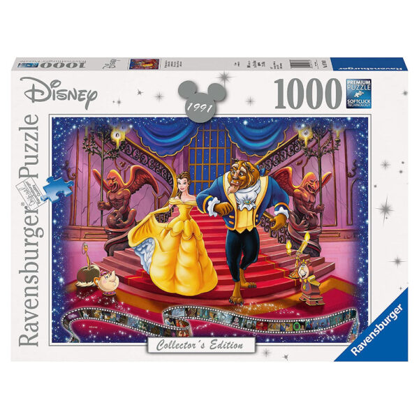 Ravensburger Beauty and the Beast Disney Collector's Edition 1991 197460 1000 pieces jigsaw box