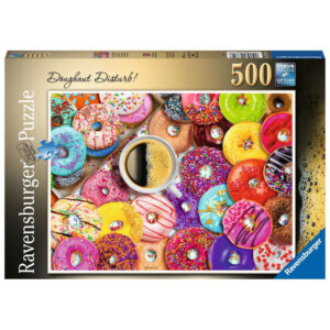 Ravensburger Doughnut Disturb by Aimee Stewart 500 pieces jigsaw box