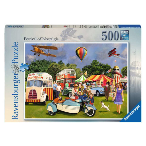 Ravensburger Festival of Nostalgia Geoff Thornley 148103 500 pieces jigsaw box